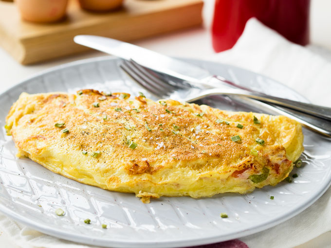 Tuna Egg Omelette Breakfast Recipe | The Worktop