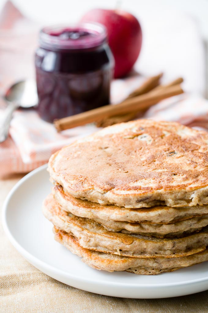 Apple Pancake Recipe - Healthy | The Worktop