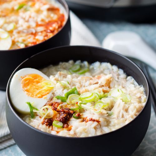 Chicken and Ginger Congee (Rice Porridge) The Worktop