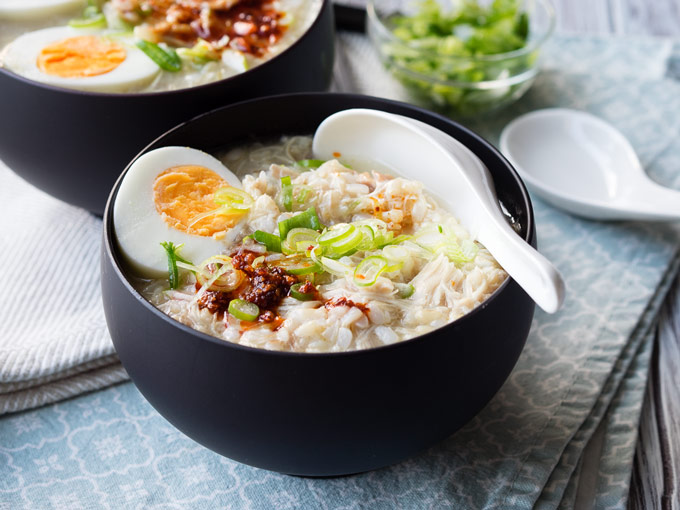 Instant Pot Congee Easy Chicken And Rice Recipe The Worktop
