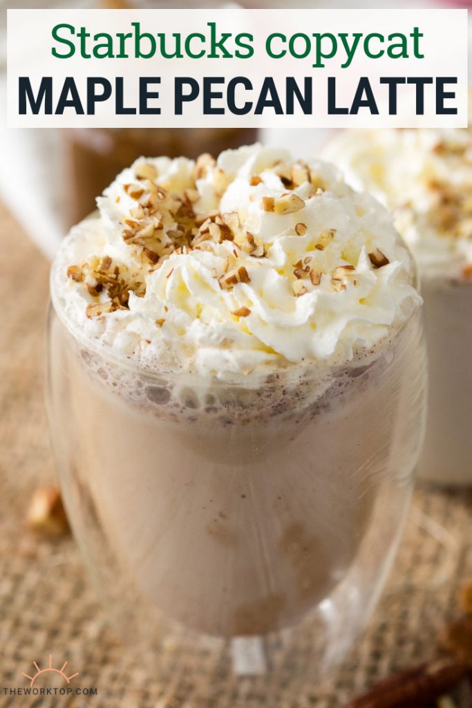 Maple Pecan Latte - Starbucks Copycat Recipe | The Worktop