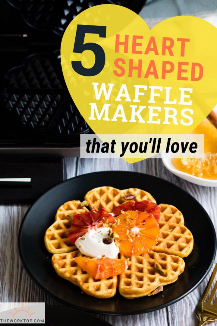 5 Best Heart Shaped Waffle Makers (Reviews 2019) The Worktop