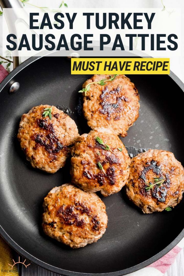 Turkey Breakfast Sausage Patties Easy Recipe The Worktop