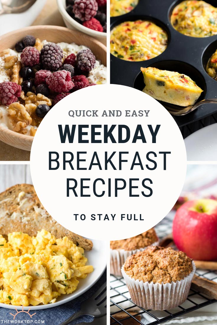 Weekday Breakfast Ideas and Recipes - Quick, healthy, easy | The Worktop
