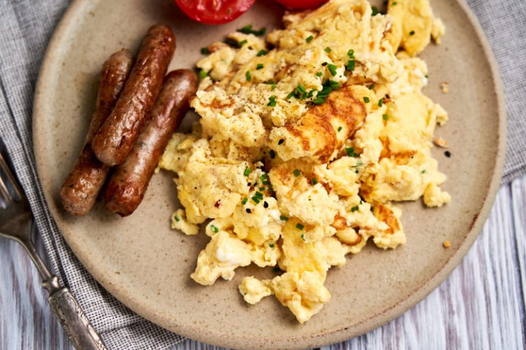 Scrambled Eggs with Cottage Cheese (Keto, LowCarb) The Worktop