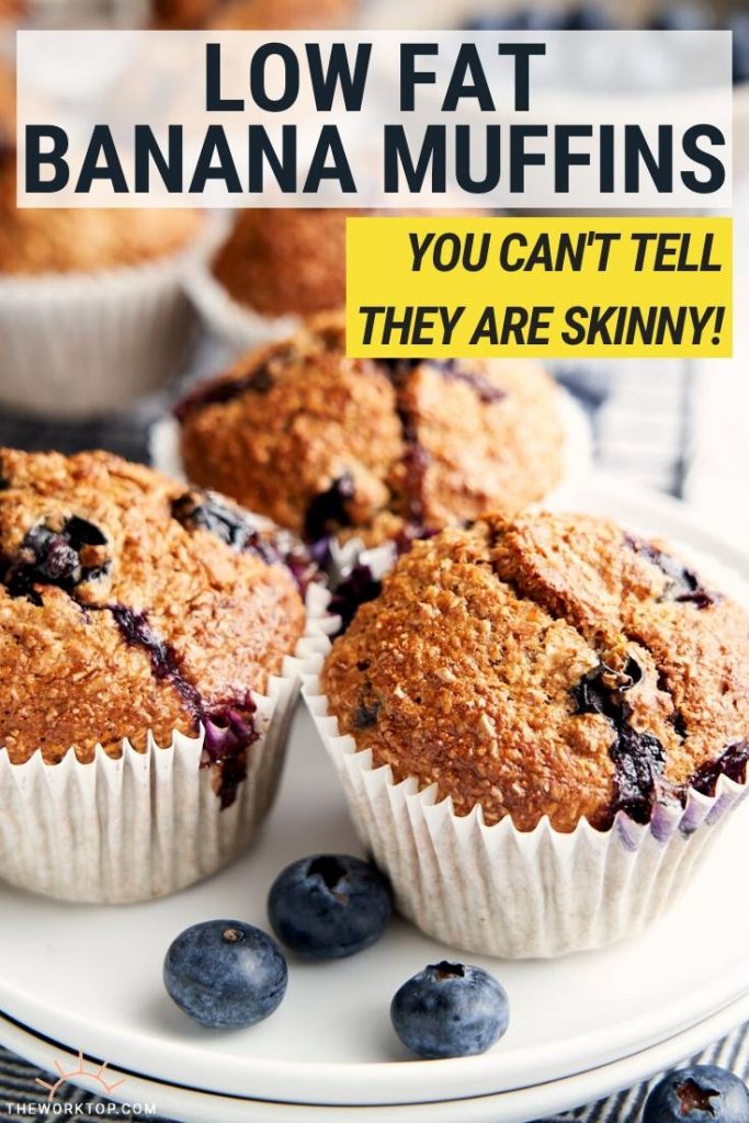 Low Fat Banana Muffins (Skinny Muffin Recipe) The Worktop