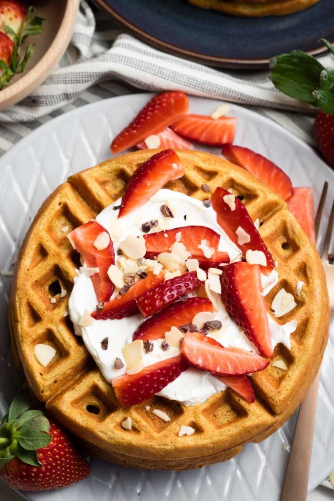 Healthy Waffles Recipe (with Greek Yogurt) The Worktop