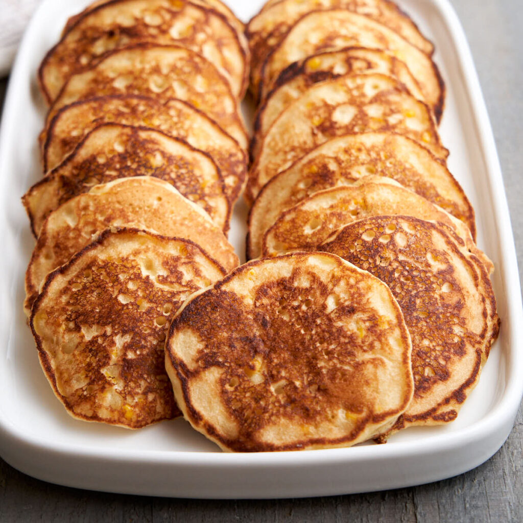 Corn Pancakes (with can creamed corn) The Worktop