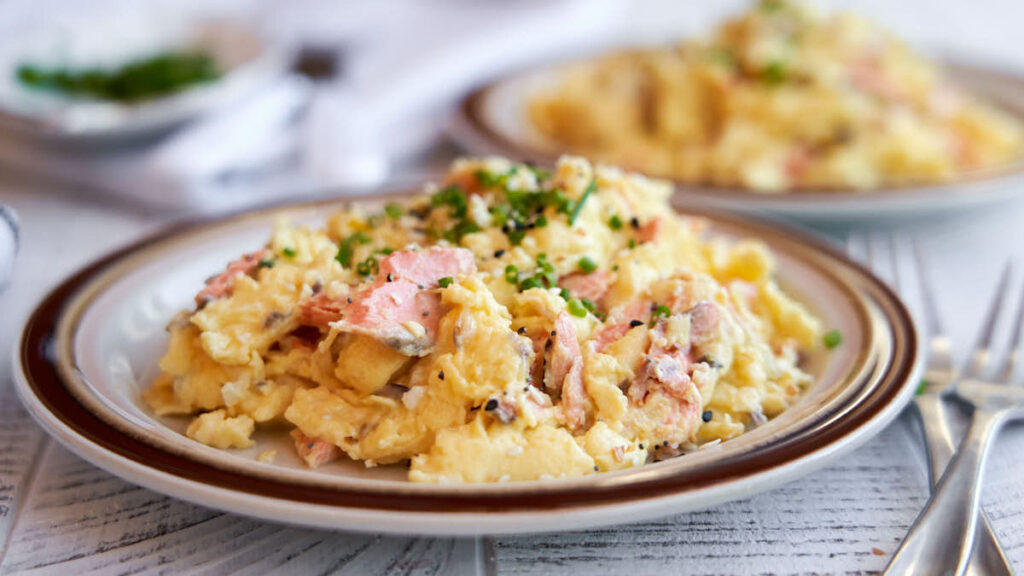 Salmon and Eggs The Worktop